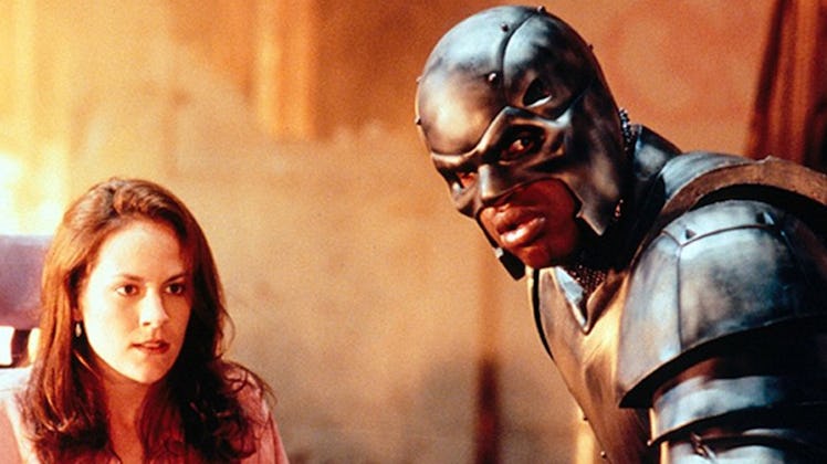 Annabeth Gish and Shaquille O'Neal starring in the movie Steel