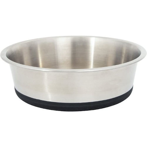 Leashboss Stainless Steel Non-Skid Dog Bowl