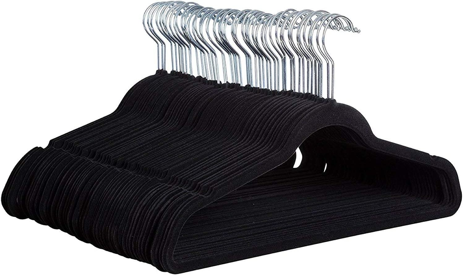 Zober Non-Slip Velvet Hangers  (30-pack)