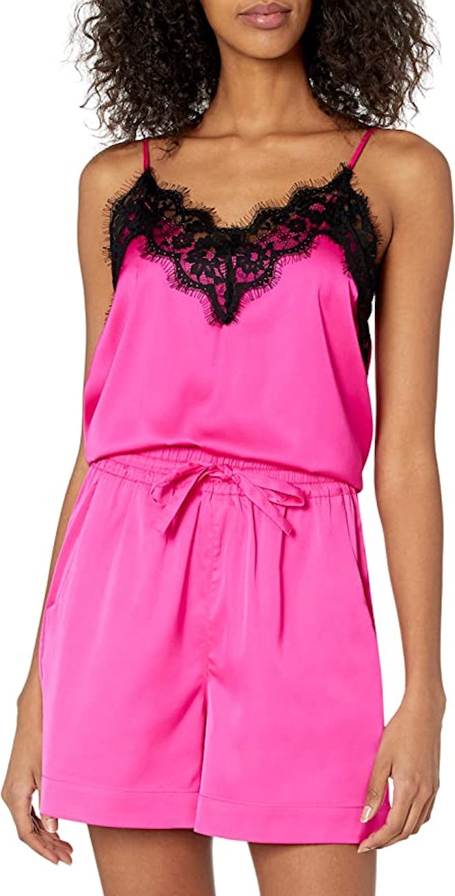 The Drop Natalie Lace Trimmed Camisole Tank Top