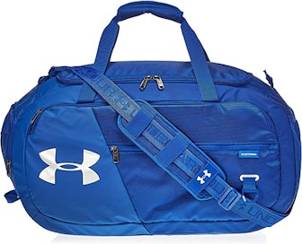 This underarmour gym bag with a shoe compartment comes in five different sizes.