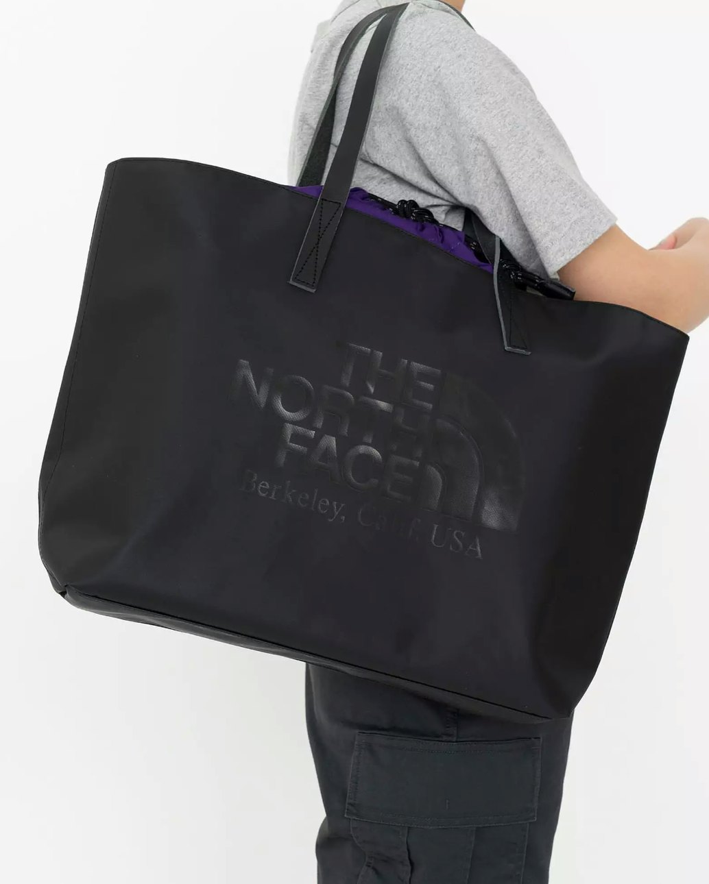 The north face outlet purple label tote bag