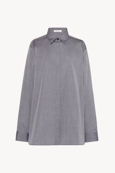 The Row oversized gray shirt