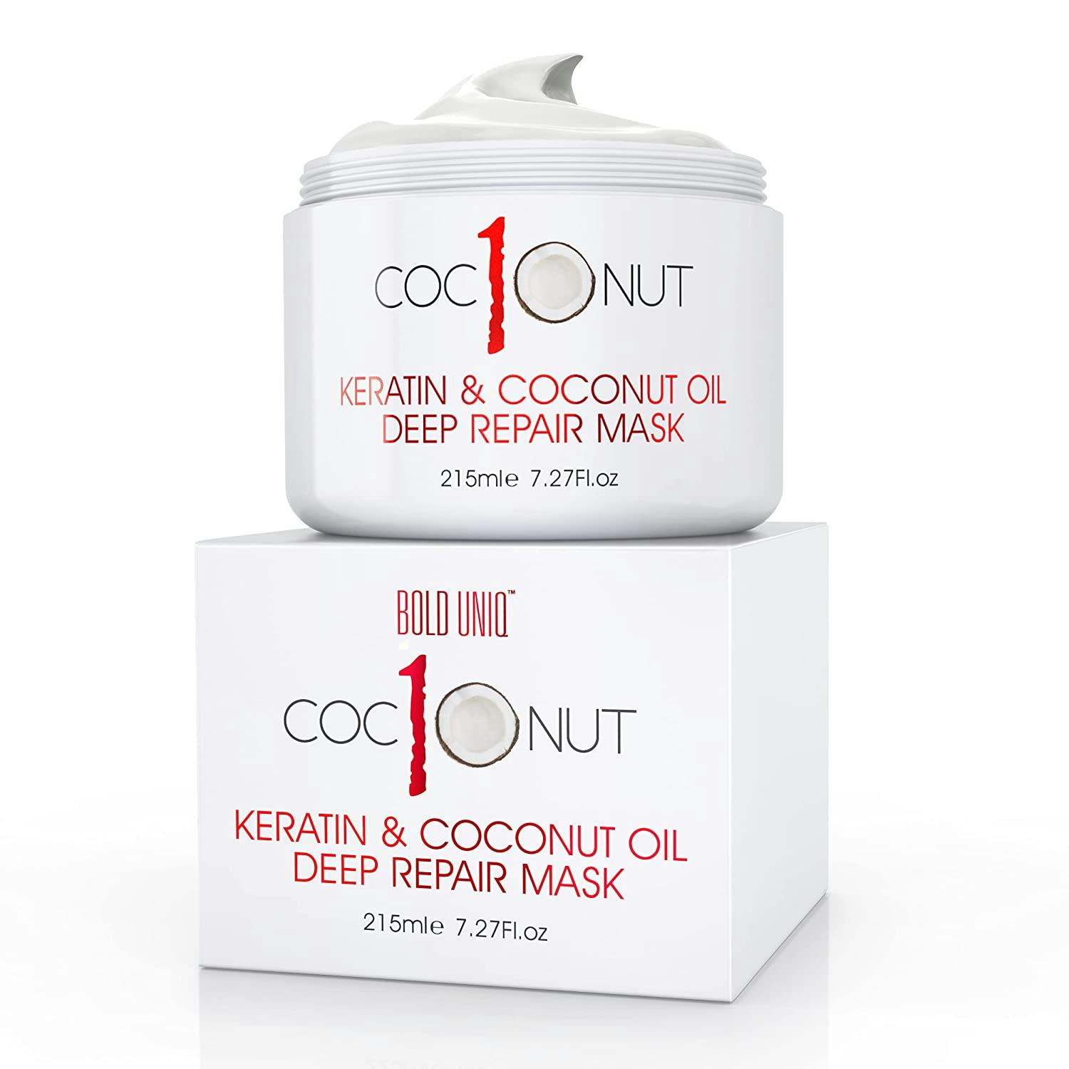 Bold Uniq Keratin &amp; Coconut Oil Deep Repair Mask