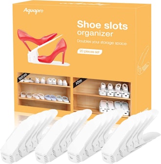 Neprock Shoe Slots Organizer (20-Pack)