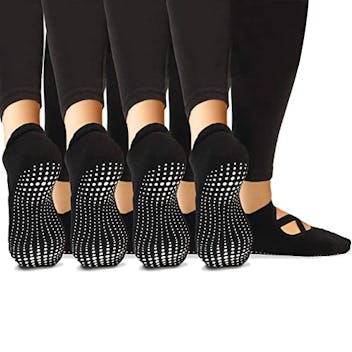 LA Active Grip Socks (4-Pack)