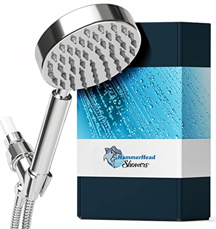 HammerHead Showers All Metal Handheld Shower Head