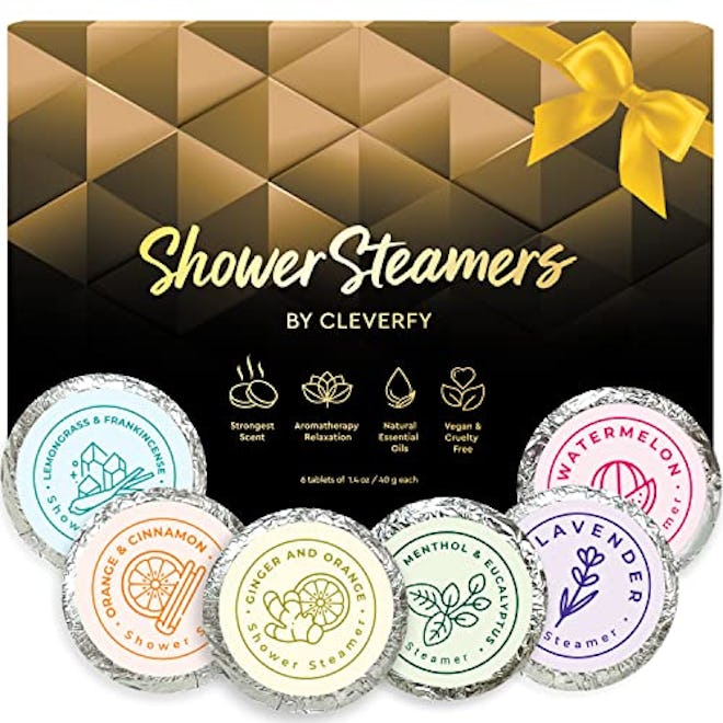 Cleverfy Aromatherapy Shower Steamers (Pack of 6)