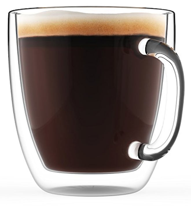 ELIXIR GLASSWARE Double-Walled Coffee Mug