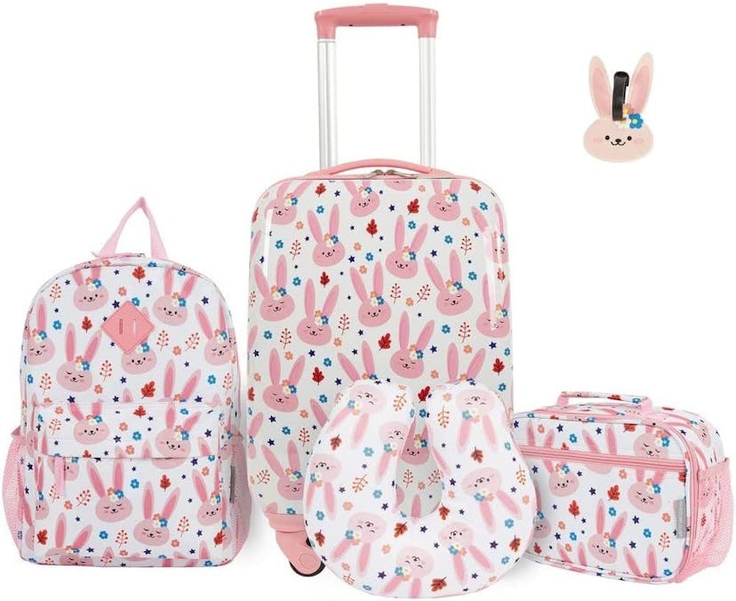 Travelers Club Kids’ Luggage Travel Set (5 Pieces)