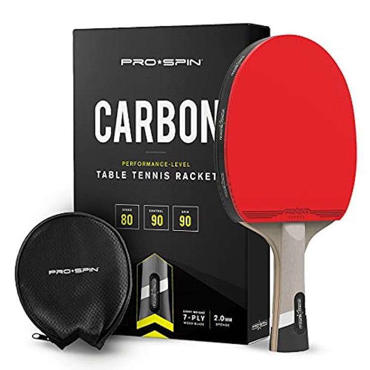 PRO-SPIN Carbon Fiber Ping Pong Paddle 