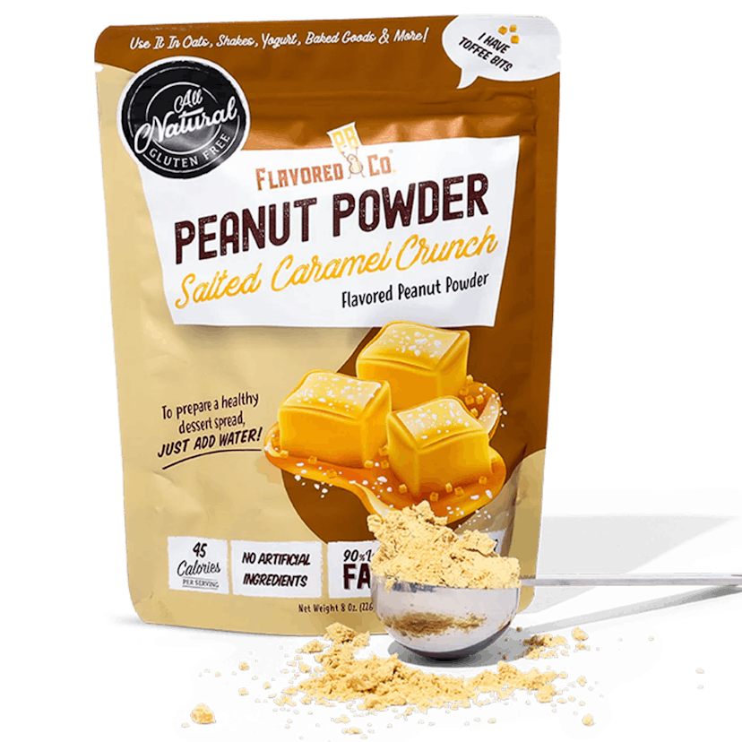 Salted Caramel Crunch Peanut Powder
