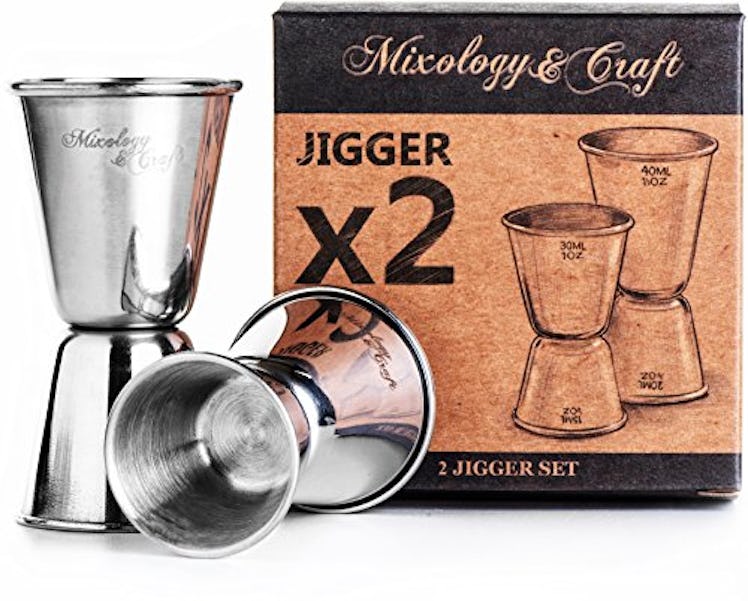 Mixology & Craft Bar Jigger Set (2 Pieces)