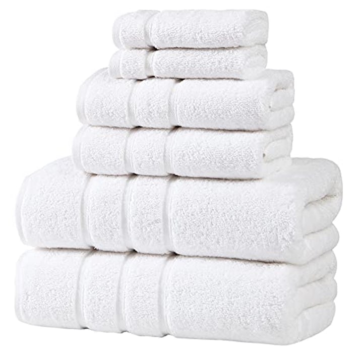 UpThrone Bath Towel Set (Set of 6) 