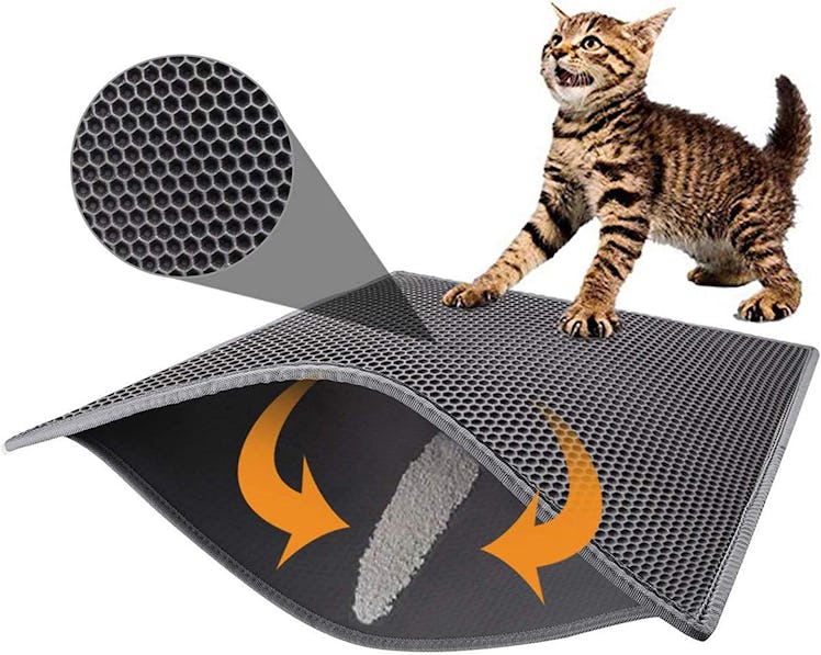 Pieviev Cat Litter Mat