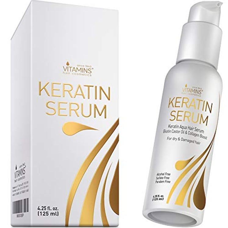 Vitamins Keratin Protein Hair Serum, 4.25 Oz. 