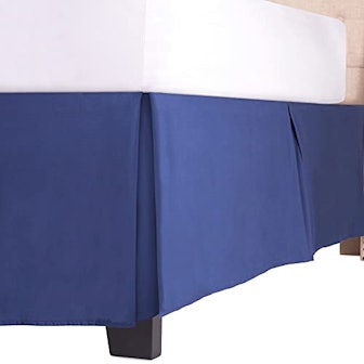 Italian Luxury Pleated Microfiber Bed Skirt