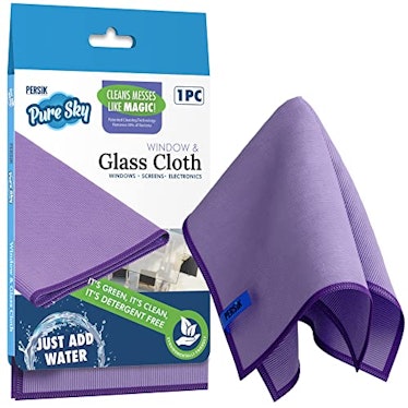 Pure-Sky Window Glass Cleaning Cloth - JUST ADD Water No Detergents Needed – Streak Free Magic Ultra...