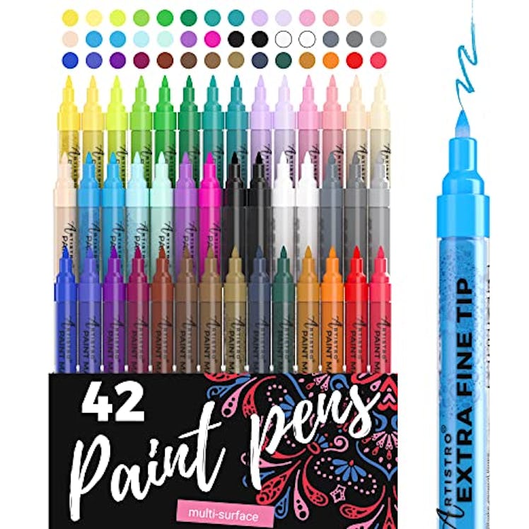 ARTISTRO Acrylic Paint Pens (42-Pack)