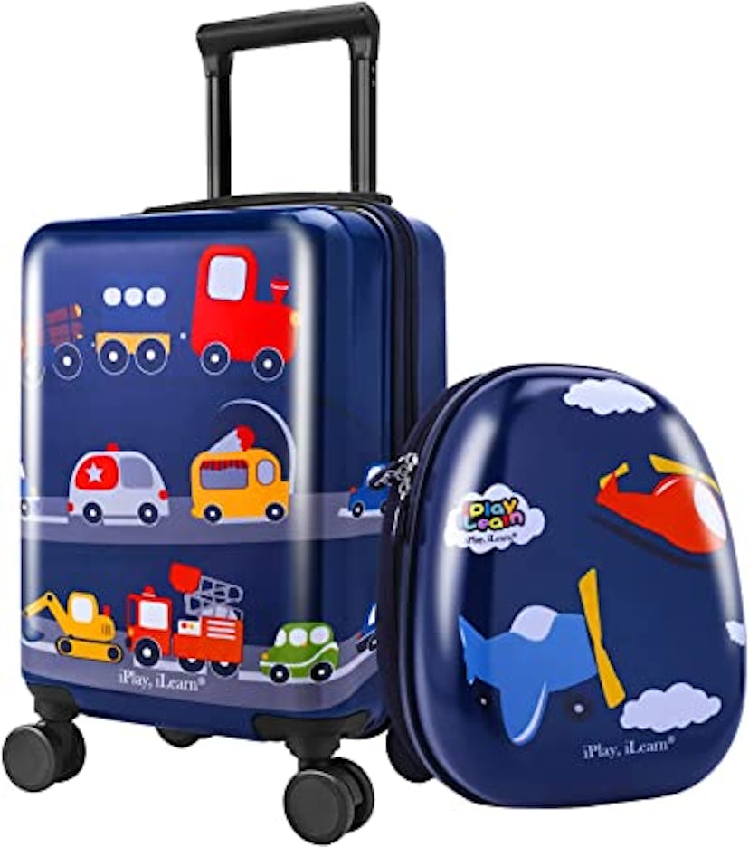 iPlay, iLearn Kids Carry On Luggage Set