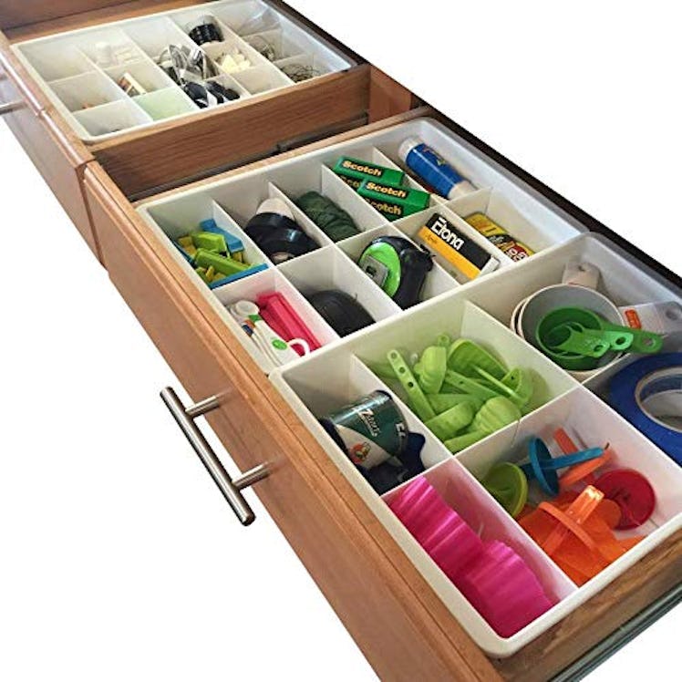 Uncluttered Designs Adjustable Drawer Dividers