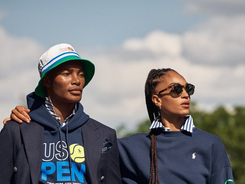 Ralph Lauren 2022 tennis uniforms for umpires and ball team