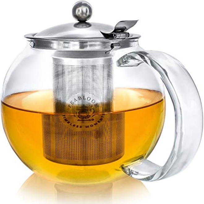 Teabloom All-in-One Glass Teapot