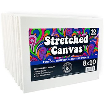HIPPIE CRAFTER Stretched Canvas (10 Pack)