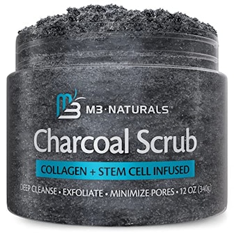 M3 Naturals Charcoal Exfoliating Body Scrub