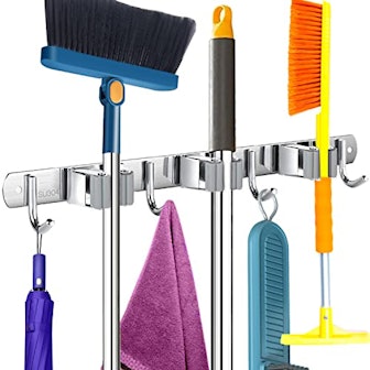 CHARMOUNT Mop and Broom Holder Wall Mount