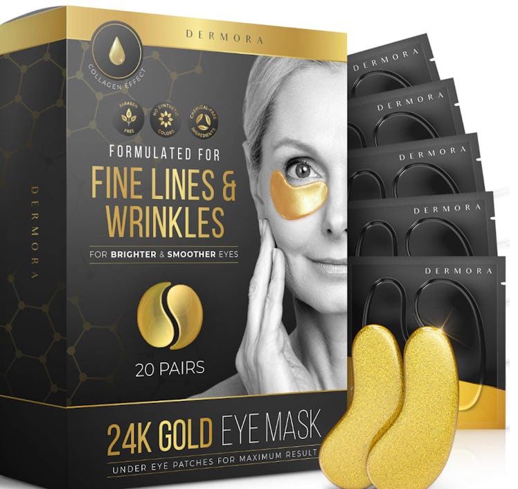DEMORA 24K Gold Eye Mask (20-Pack)