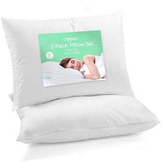 Celeep Microfiber Bed Pillows (2-Pack)