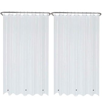 LiBa Shower Curtain Liner (2-Pack)