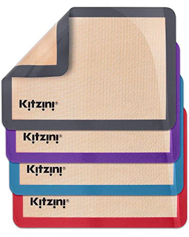 Kitzini Silicone Baking Mats (4-Pack)