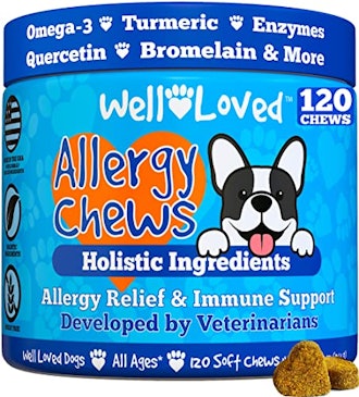 Well Loved Dog Allergy Chews (120 Count)