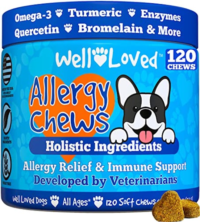 Well Loved Dog Allergy Chews (120 Count)