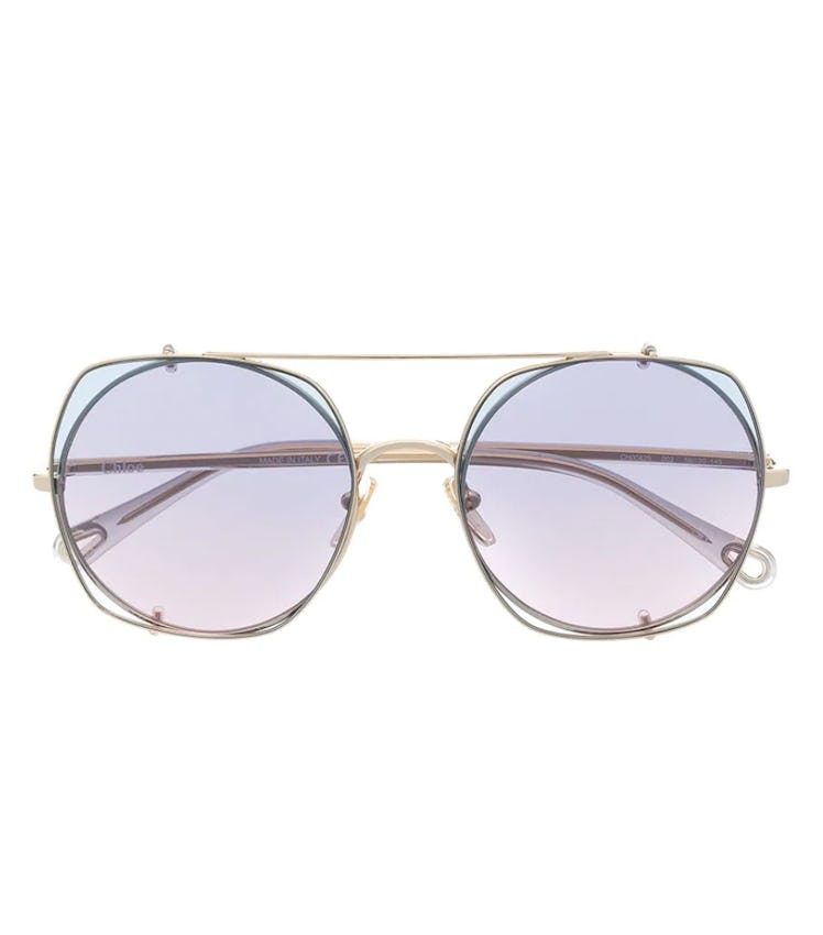 Demi convertible gradient sunglasses