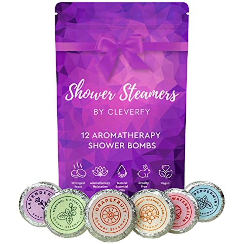 Cleverfy Aromatherapy Shower Steamers (12-Pack) 