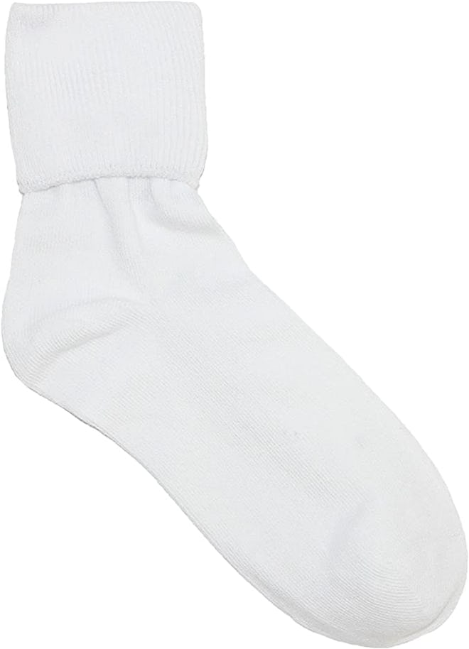 Jefferies Organic Cotton Turn Cuff Socks