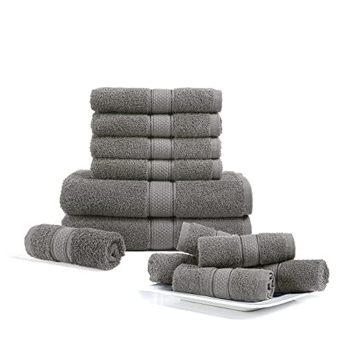 CHATEAU HOME COLLECTION Bathroom Towel Set (12-Pieces)