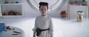 Vivien Lyra Blair as Leia in Obi-Wan Kenobi.