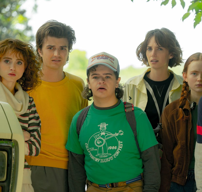 The cast of Stranger Things