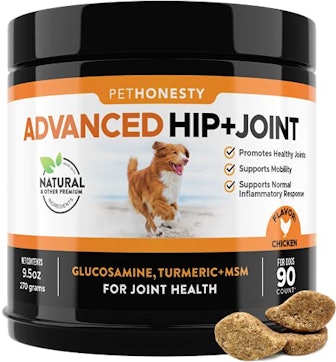 PetHonesty Advanced Hip & Joint Supplement (90 Count)