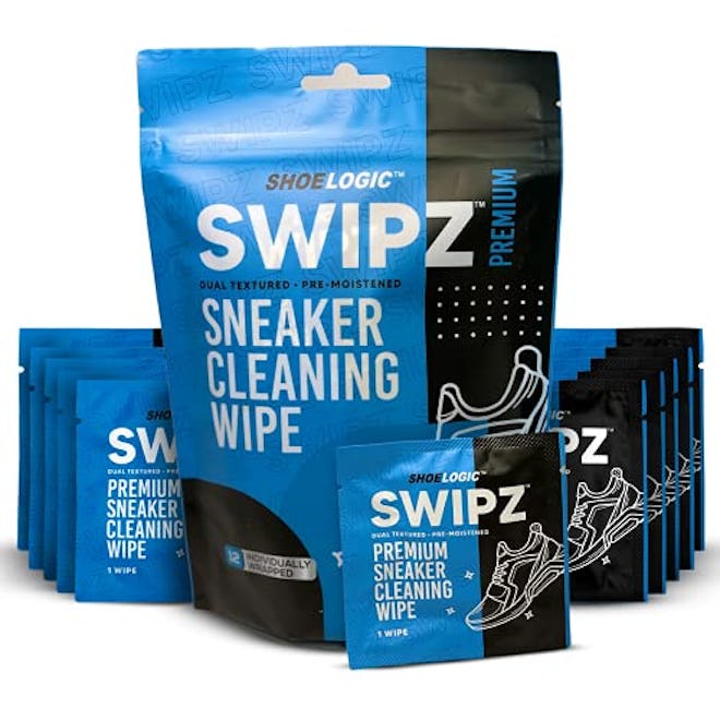 SWIPZ Premium Sneaker Cleaning Wipes (12-Pack)