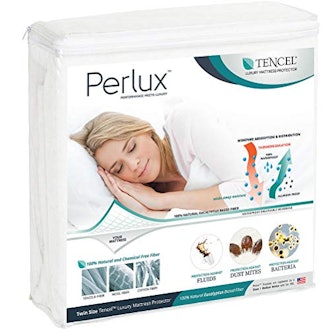 Perlux Tencel 100% Waterproof Mattress Protector