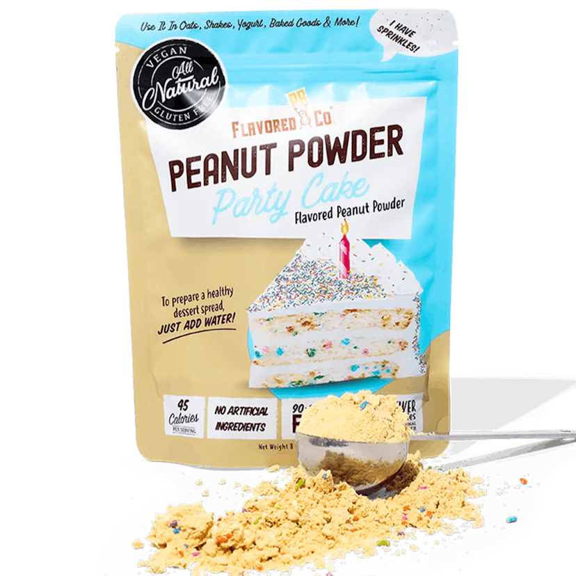 birthday cake peanut butter powder