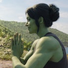  Mark Ruffalo as Smart Hulk/Bruce Banner and Tatiana Maslany as Jennifer Walters/She-Hulk 