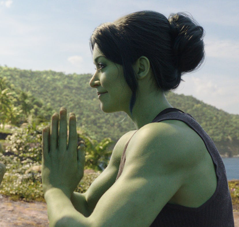 Mark Ruffalo as Smart Hulk/Bruce Banner and Tatiana Maslany as Jennifer Walters/She-Hulk
