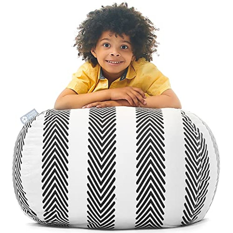 5 STARS UNITED Stuffed Animal Storage Bean Bag
