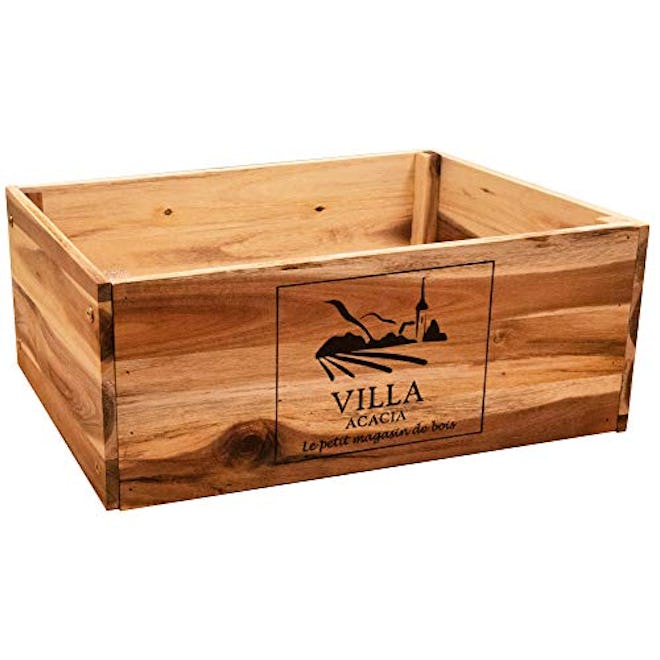 Thirteen Chefs Wooden Wine Crate